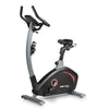 An image taken from the side view of the Flow Fitness DHT2000i Upright Bike. Fitness Options. Nottingham's leading fitness & gym equipment supplier.