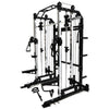 Force USA G3 Functional Trainer shown from the left side with accessories.  Fitness Options, Online Gym Equipment Supplier and Nottinghamshire Showroom