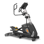 This image shows the Gym Gear Encore ECE7 Elliptical Cross Trainer                                                                                                          with its good sized footplates and the handle bars shaped to enhance your workout.  Fitness Options, Online Gym Equipment Supplier and Nottinghamshire Showroom 