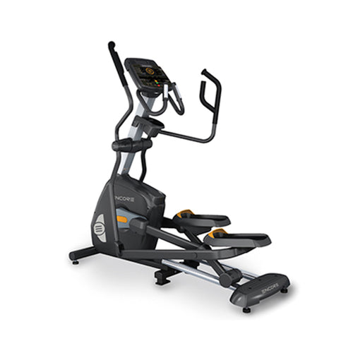 Image showing the Gym Gear Encore ECE7 Elliptical Cross Trainer with its double grip handle bars.  Fitness Options, Online Gym Equipment Supplier and Nottinghamshire Showroom