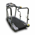 Image showing the Gym Gear T95 Rehabilitation treadmill   featuring  adjustable side rails and an easily accessable stop button. Fitness Options, Online Gym Equipment Supplier and Nottinghamshire Showroom