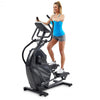 Front view of a female working out on the Horizon HT5.0 Peak Trainer. Fitness Options, Online Gym Equipment Supplier and Nottinghamshire Showroom