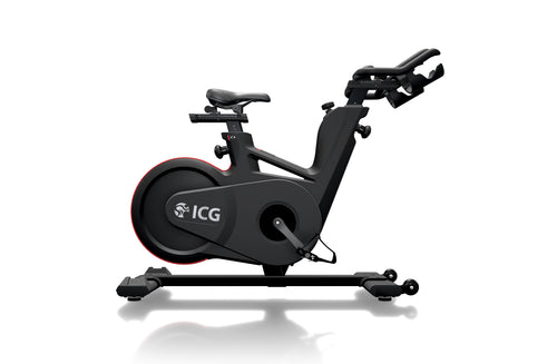 Side view of the Life Fitness IC4 training bike. Fitness Options. Nottingham's leading fitness & gym equipment supplier.