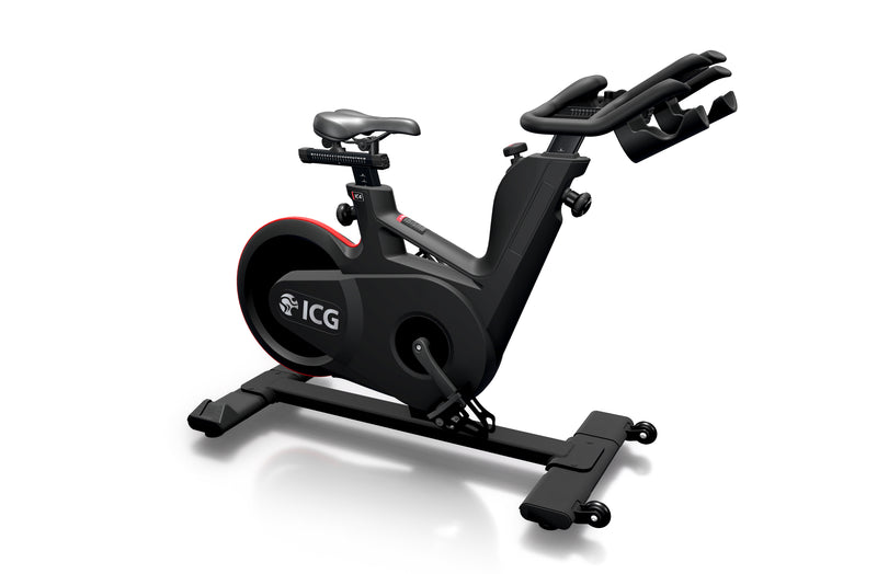 Side view of the Life Fitness IC4 indoor training cycle. Fitness Options. Nottingham's leading fitness & gym equipment supplier.