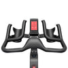 Image showing the handle bars, console and arm rests on the Life Fitness IC7 indoor cycle.  Fitness Options. Nottingham's leading fitness & gym equipment supplier