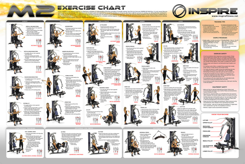 Inspire M2 Multi Gym Fitness Equipment Fitness Options
