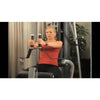 Series of images showing a female working out using the pec/fly on the Life Fitness G4 multi gym.  Fitness Options, Online Gym Equipment Supplier and Nottinghamshire Showroom