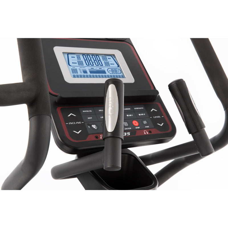 Sole 35 Elliptical Cross Trainer Handles, Grip & Pulse Reader Display, Fitness Options, Online Gym Equipment Supplier and Nottinghamshire Showroom
