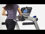 You Tube video showing a female demonstrating the Life Fitness T5 non folding treadmill. Fitness Options. Nottingham's leading fitness & gym equipment supplier.